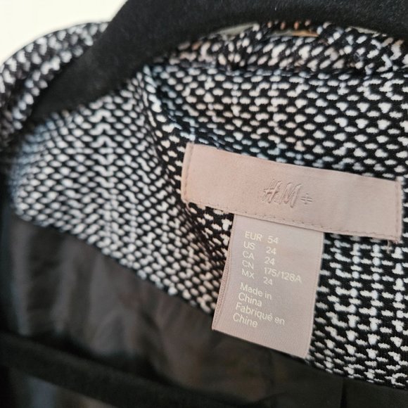 H&M+ Textured coat - Picture 5 of 5